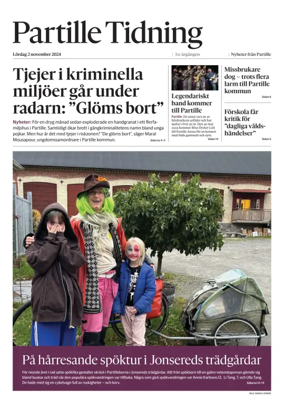 Cover of Partille Tidning