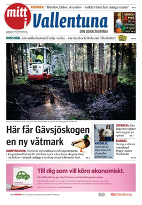 Cover of Vallentuna Nyheter