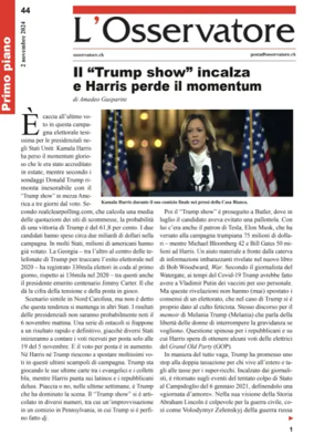 Cover of L'Osservatore