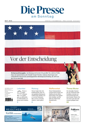 Cover of Die Presse am Sonntag