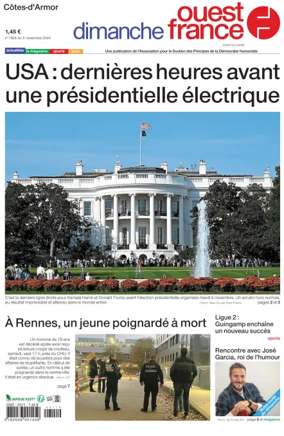 Cover of Dimanche Ouest France (Côtes-d'Armor)