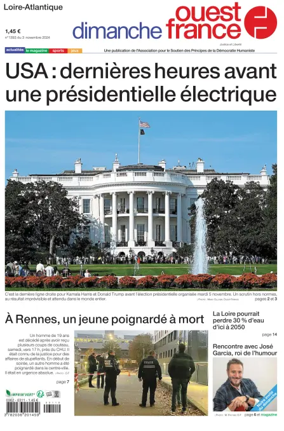 Cover of Dimanche Ouest France (Loire-Atlantique)