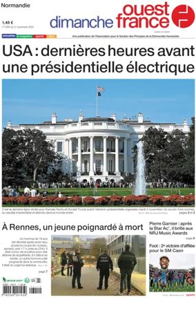 Cover of Dimanche Ouest France (Normandie)