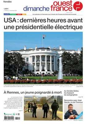 Cover of Dimanche Ouest France (Vendee)