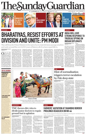 Cover of The Sunday Guardian