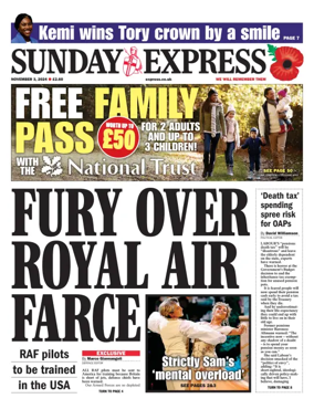 Cover of Sunday Express
