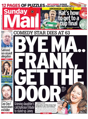Cover of Sunday Mail (UK)