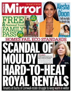 Cover of Sunday Mirror