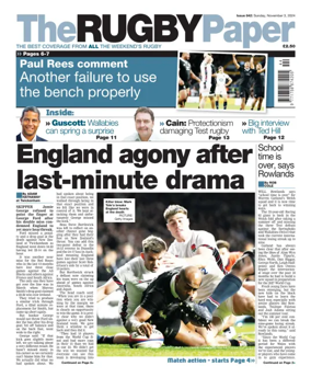 Cover of The Rugby Paper