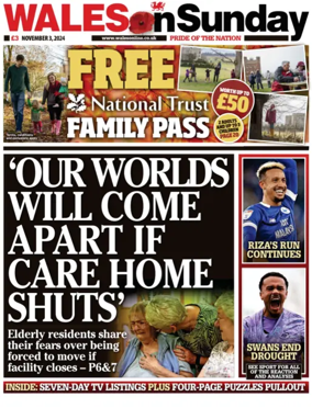 Cover of Wales On Sunday