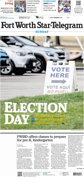 Cover of Star-Telegram (Sunday)