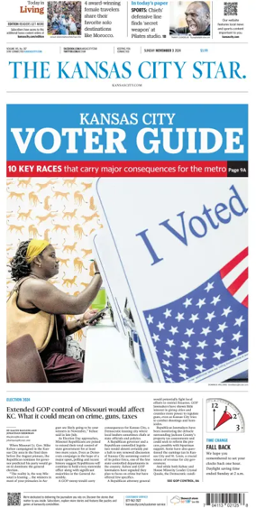 Cover of The Kansas City Star (Sunday)