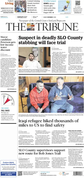 Cover of The Tribune (SLO) (Sunday)