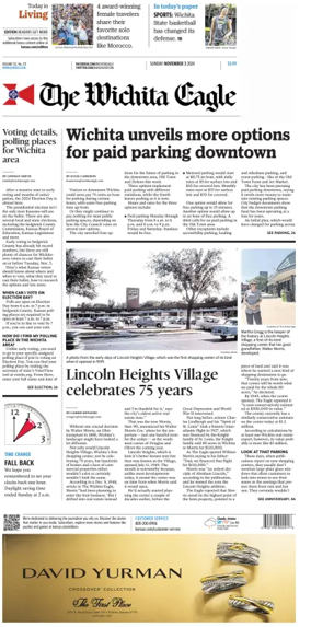 Cover of The Wichita Eagle (Sunday)