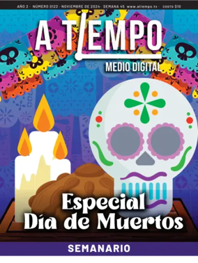 Cover of Semanario A Tiempo