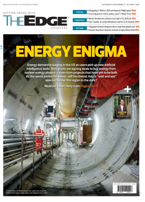 Cover of The Edge Singapore