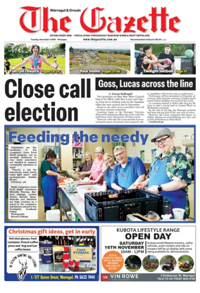 Cover of Warragul & Drouin Gazette