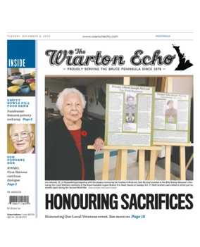 Cover of Wiarton Echo