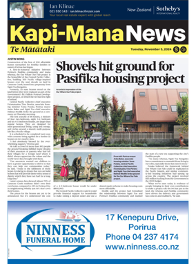 Cover of Kapi-Mana News