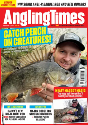 Cover of Angling Times (UK)