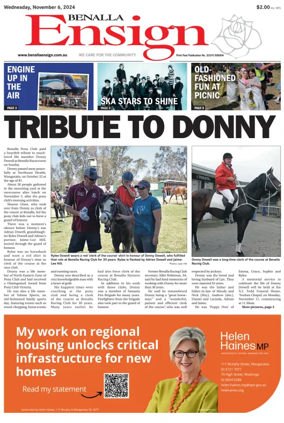 Cover of Benalla Ensign