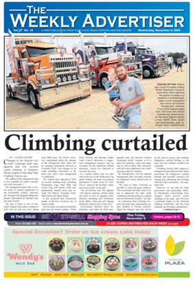 Cover of The Weekly Advertiser Horsham
