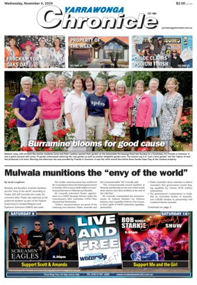 Cover of Yarrawonga Chronicle