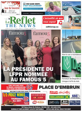 Cover of Le Reflet (The News)