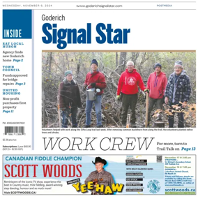 Cover of The Goderich Signal-Star