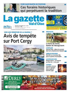 Cover of La Gazette Val d'Oise