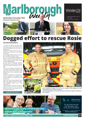 Cover of Marlborough Weekly