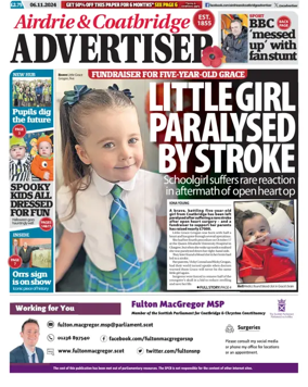 Cover of Airdrie & Coatbridge Advertiser
