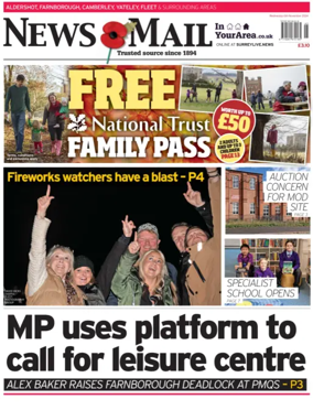 Cover of Aldershot News & Mail