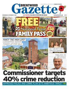 Cover of Brentwood Gazette