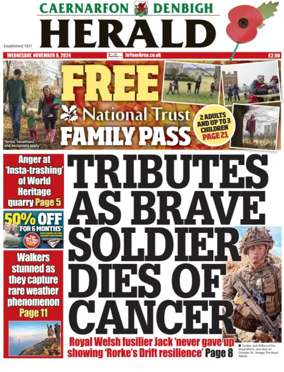 Cover of Caernarfon Herald