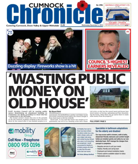 Cover of Cumnock Chronicle