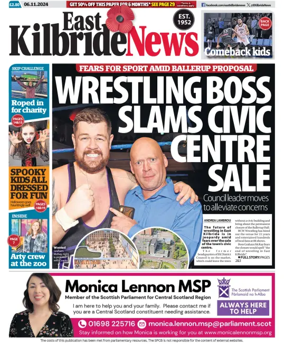 Cover of East Kilbride News