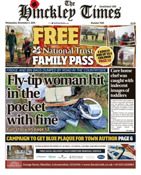 Cover of Hinckley Times