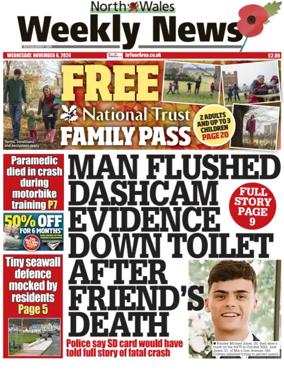 Cover of North Wales Weekly News