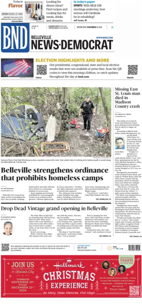 Cover of Belleville News-Democrat