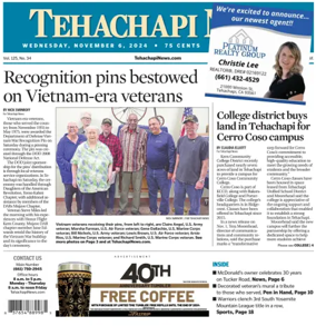 Cover of Tehachapi News