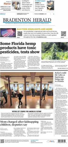 Cover of The Bradenton Herald