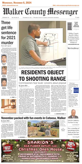 Cover of Walker County Messenger
