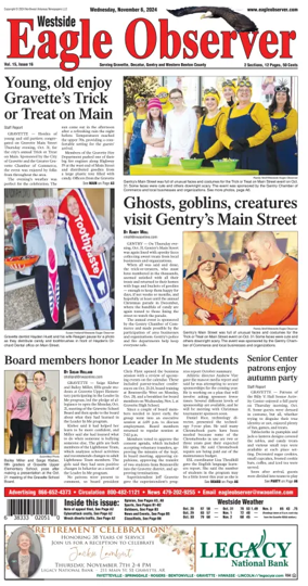 Cover of Westside Eagle-Observer