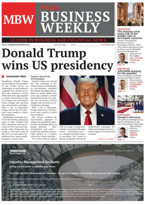 Cover of The Malta Business Weekly