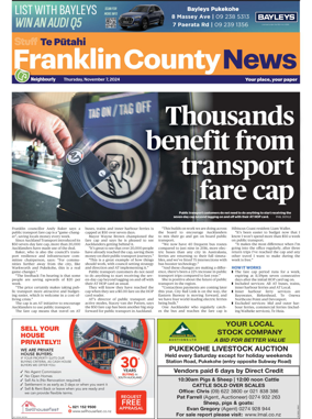 Cover of Franklin County News