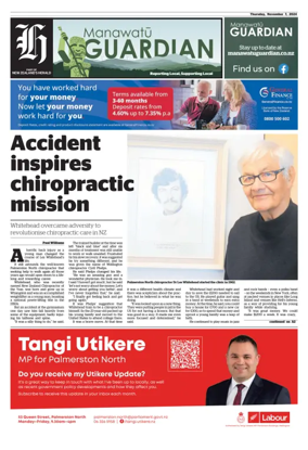 Cover of Manawatu Guardian