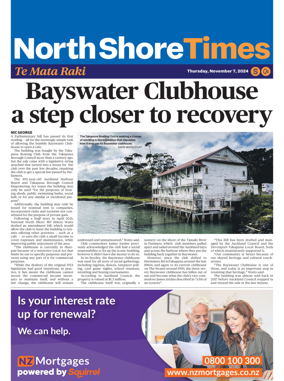 Cover of North Shore Times