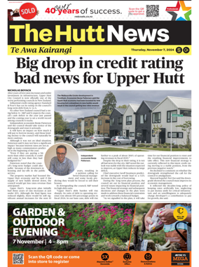 Cover of The Hutt News