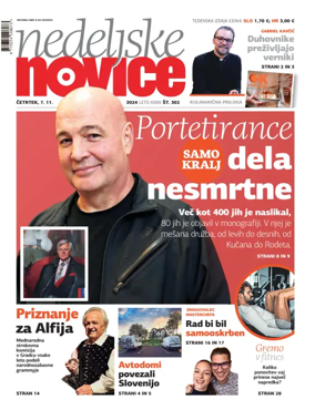 Cover of Nedeljske Novice